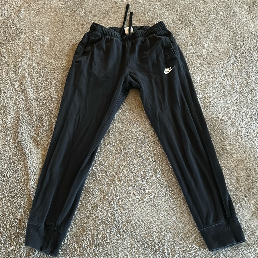 Nike black joggers